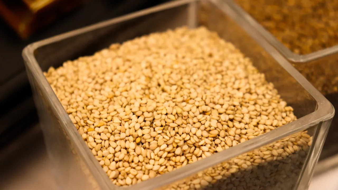 Representative photograph of sesame seeds